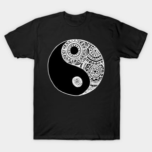 Black and White Yin Yang T-Shirt